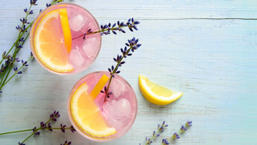 Springtime in a Glass: Floral Simple Syrup - Shady Lady Mercantile