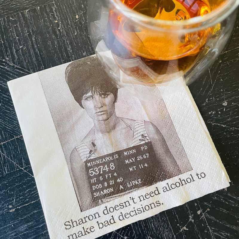 Big House Cocktail Napkins - Sharon by 3 Sisters Design