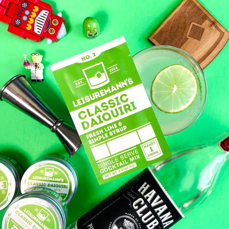 Classic Daiquiri Single-Serve Cocktail Mix (1 packet) by Leisuremann's Cocktail Mixes