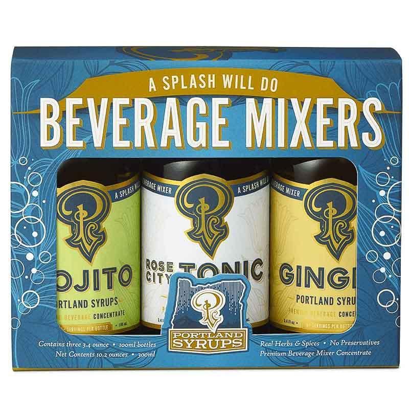 Cocktail & Soda Mixer Blue Sampler #1 (3.4oz) by Portland Syrups