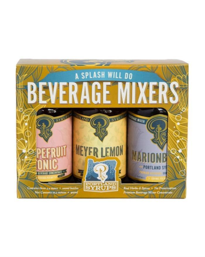 Cocktail & Soda Mixer Sampler - Sunshine (3.4oz) by Portland Syrups