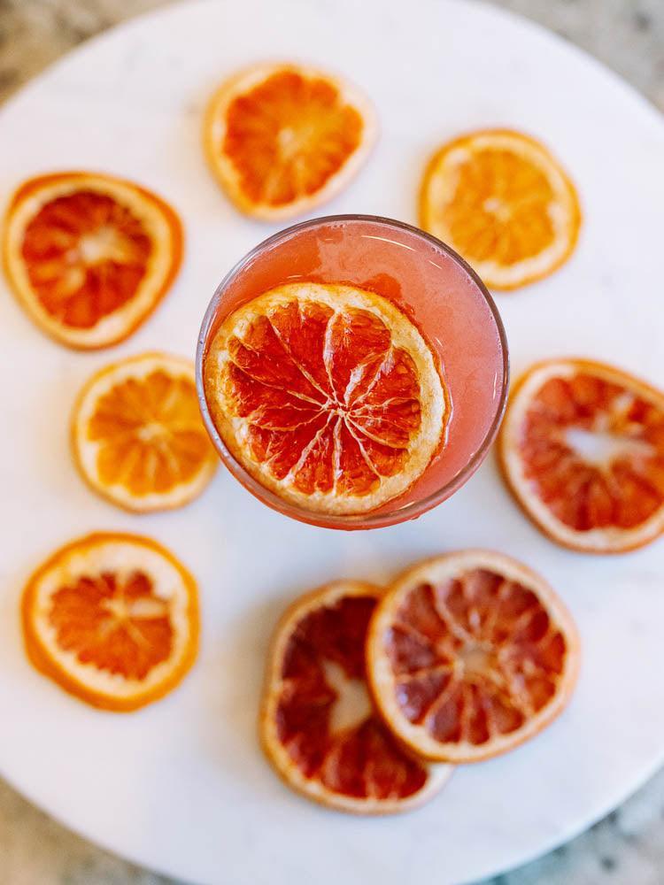 Grapefruit Rosemary Simple Syrup (8oz) by Crescent Simples