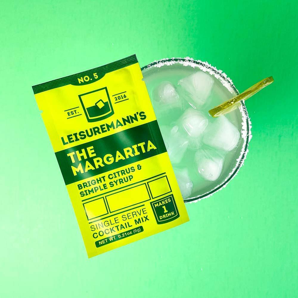 Margarita Single-Serve Cocktail Mix (1 packet) by Leisuremann's Cocktail Mixes