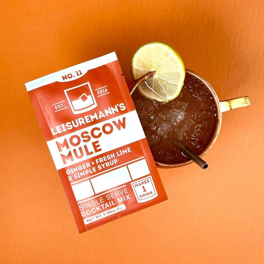 Moscow Mule Single-Serve Cocktail Mix (1 packet) by Leisuremann's Cocktail Mixes