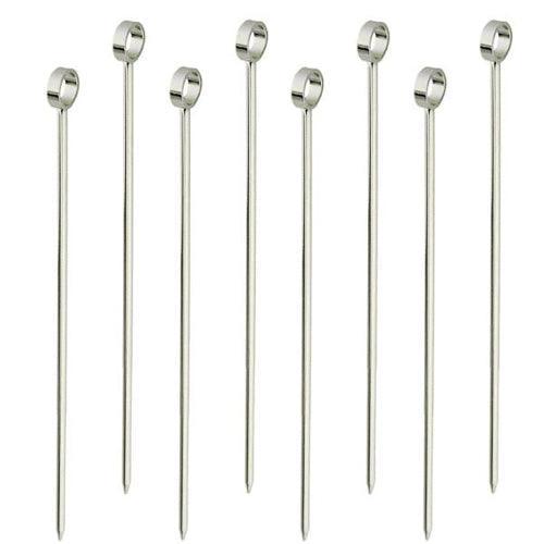 Silver Professional Cocktail Picks (Set of 8) by Prince of Scots