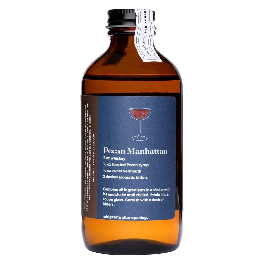Toasted Pecan Cocktail & Soda Syrup (8oz) by Yes Cocktail Co.
