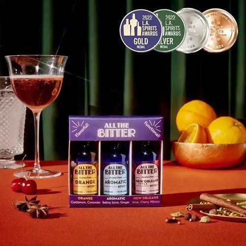 Alcohol-Free Classic Bitters Sampler Pack by All The Bitter