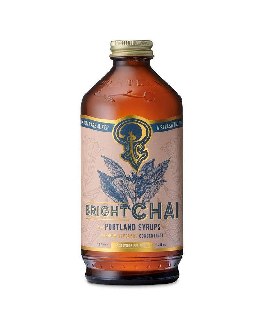 Bright Chai Cocktail & Soda Syrup (12oz) by Portland Syrups