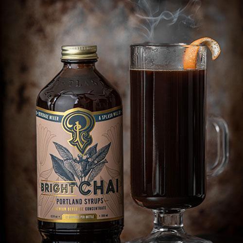 Bright Chai Cocktail & Soda Syrup (12oz) by Portland Syrups
