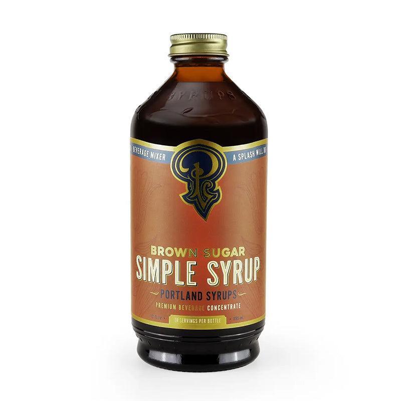 Brown Sugar Rich Simple Syrup by Portland Syrups
