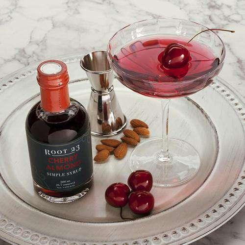 Cherry Almond Simple Syrup (200ml) by ROOT 23 Syrups