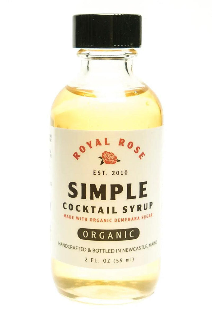 Classic (Unflavored) Organic Simple Syrup by Royal Rose Syrups