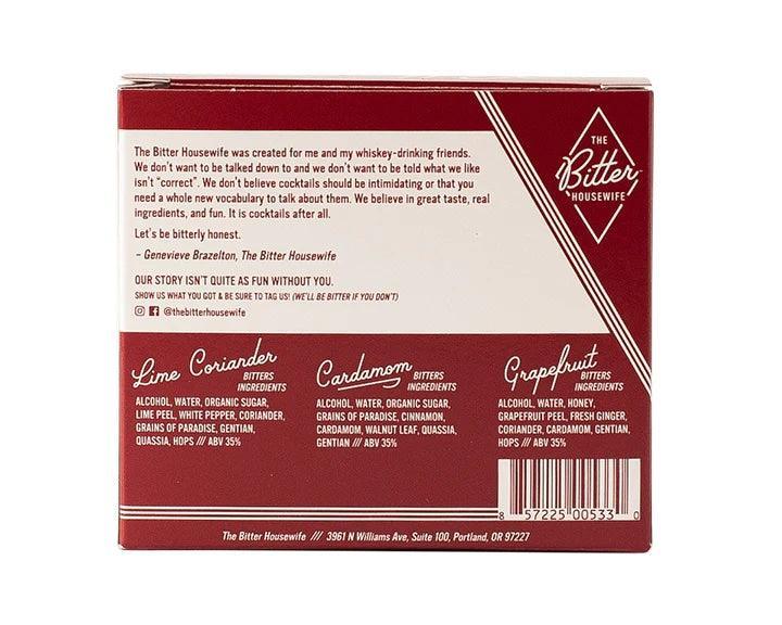 Cocktail Bitters Sampler Pack #2 - Light Spirits (1oz) by The Bitter Housewife
