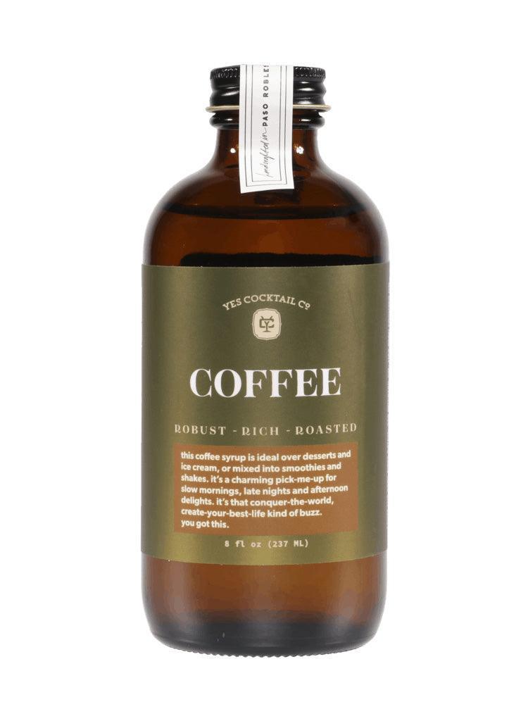 Cold Brew Coffee Syrup (8oz) by Yes Cocktail Co.