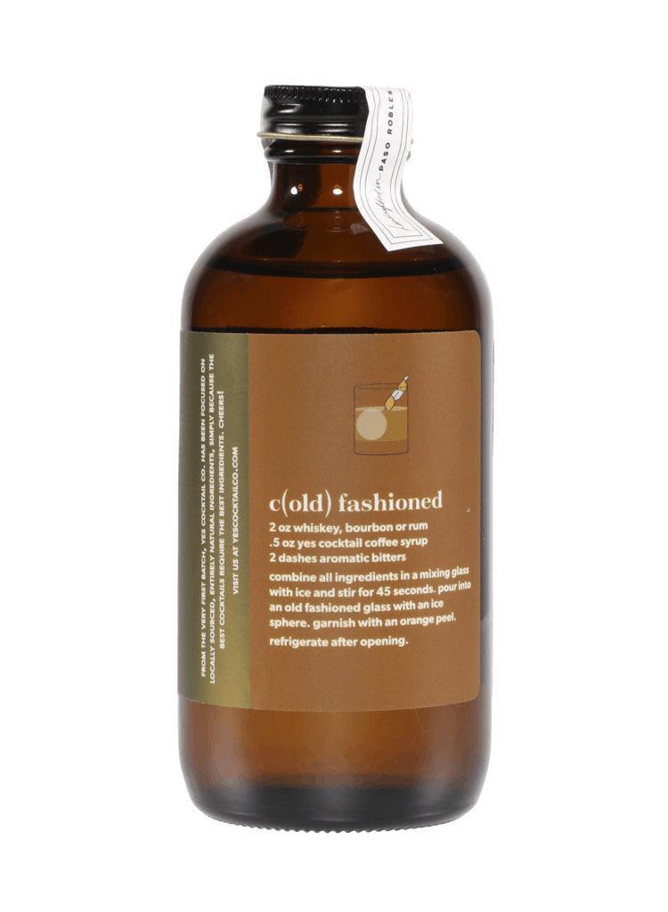 Cold Brew Coffee Syrup (8oz) by Yes Cocktail Co.