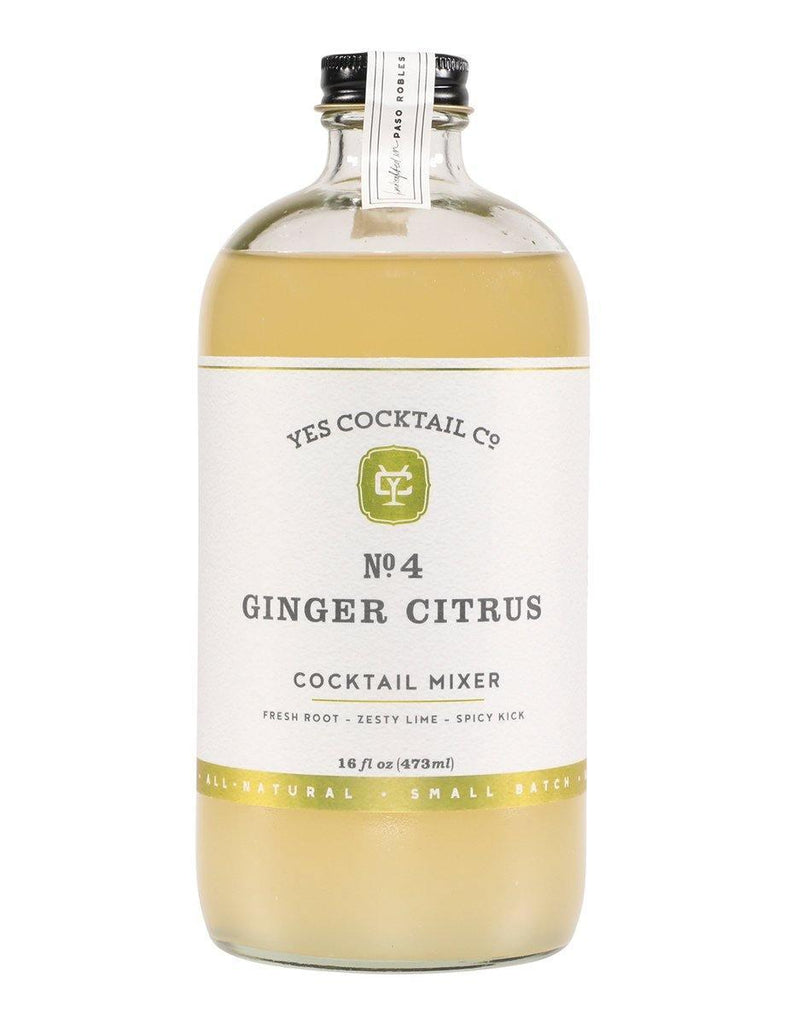 Ginger Citrus Cocktail Mixer (16oz) by Yes Cocktail Co.