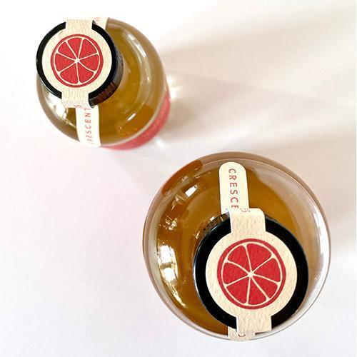 Grapefruit Rosemary Simple Syrup (8oz) by Crescent Simples