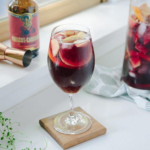 Hibiscus Cardamom Cocktail & Soda Syrup (12oz) by Portland Syrups