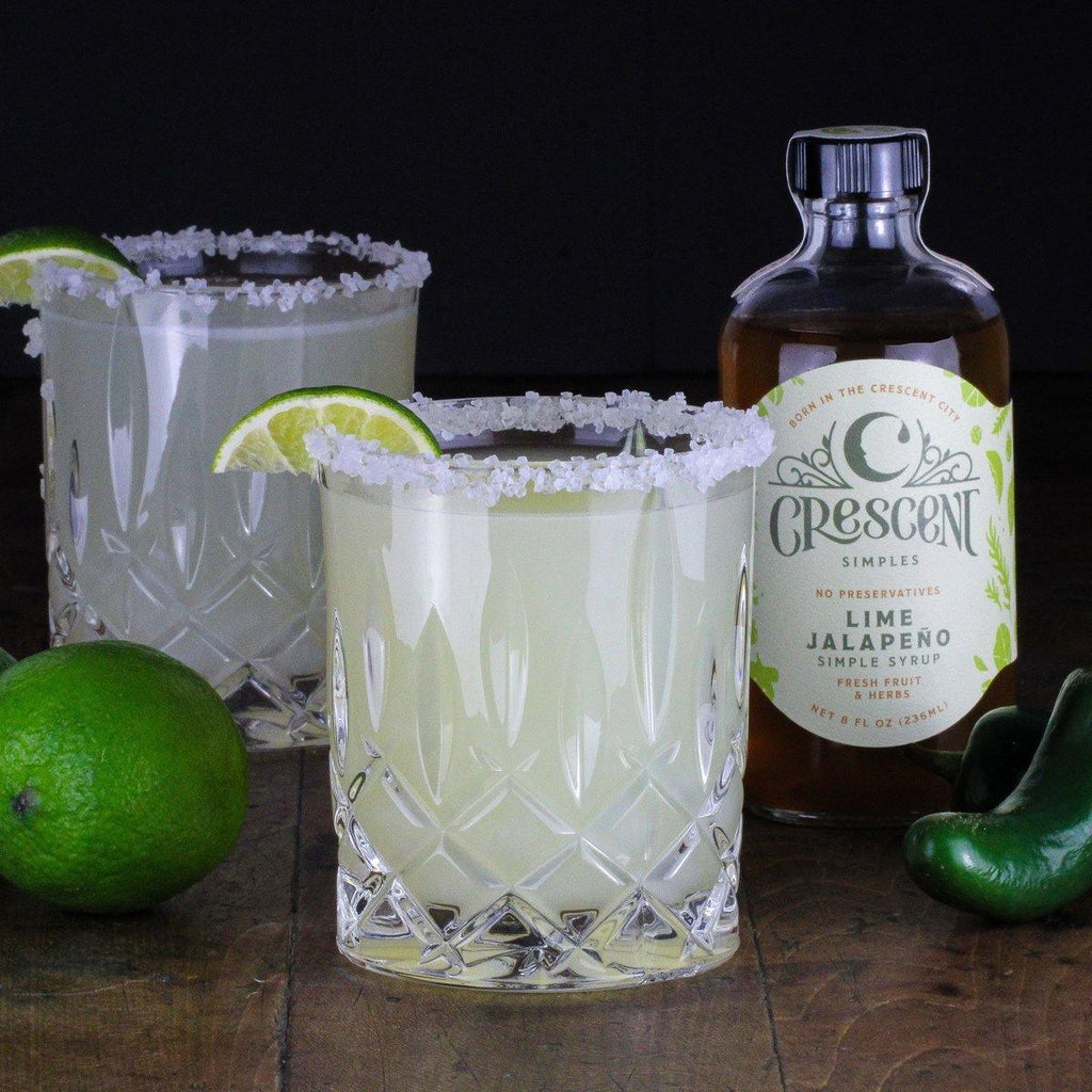 Lime Jalapeno Simple Syrup (8oz) by Crescent Simples