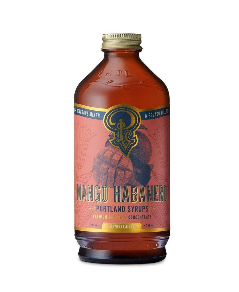 Mango Habanero Cocktail & Soda Syrup (12oz) by Portland Syrups