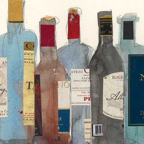 Spirits Bottles Cocktail Napkins (Pack of 20) by Paperproducts Design