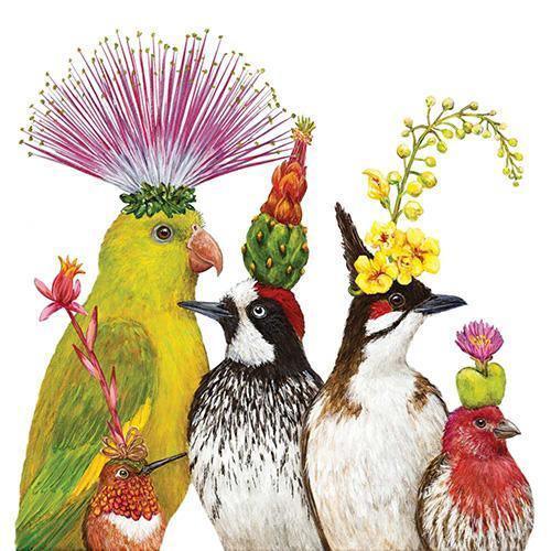 The Entourage by Vicki Sawyer Cocktail Napkins (Pack of 20) by Paperproducts Design