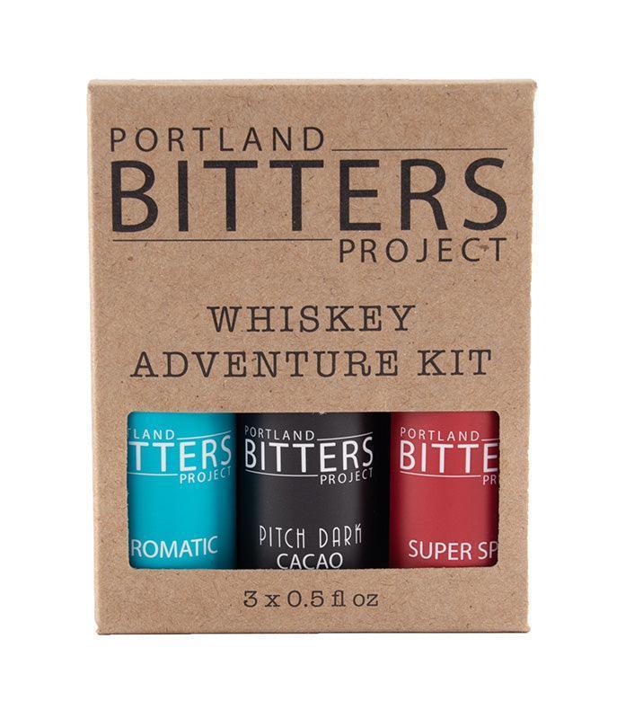 Whiskey Adventure Kit Cocktail Bitters Sampler (1/2 oz) by Portland Bitters Project